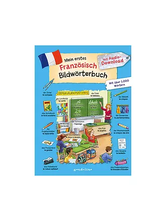 GONDOLINO | Buch - Mein erstes Französisch Bildwörterbuch mit mit Audio-Download | 
